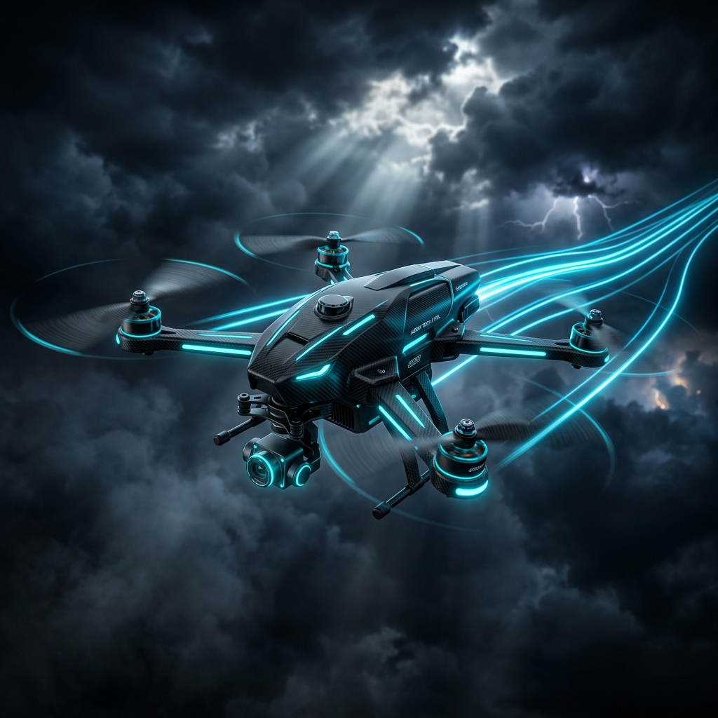 ARX Neura-Flight drone in flight